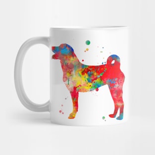 Appenzeller Sennenhund Dog Watercolor Painting Mug